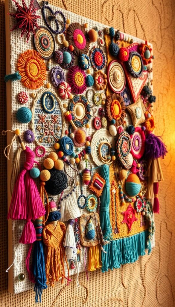 textile wall art