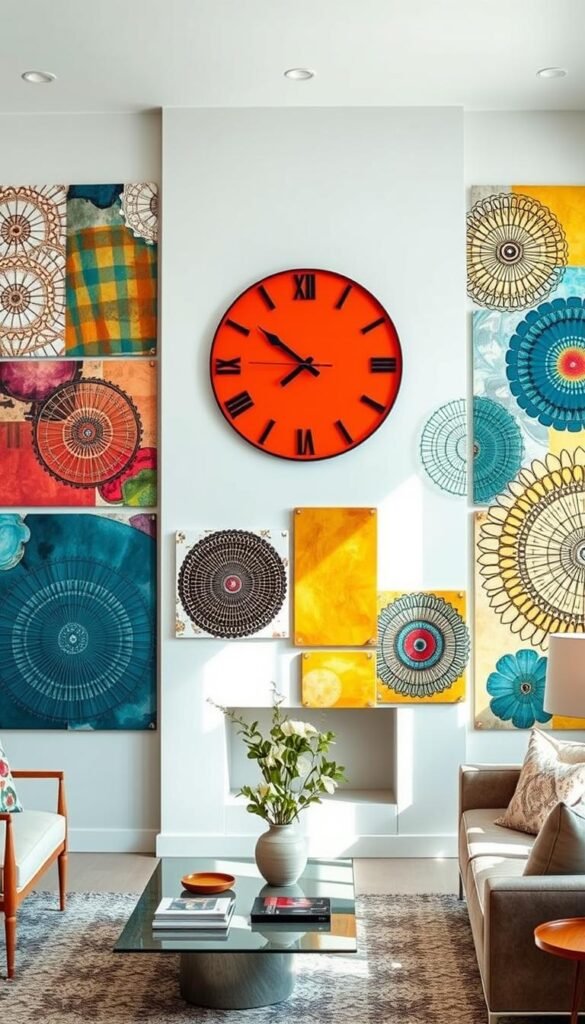 unique color patterns for home decor