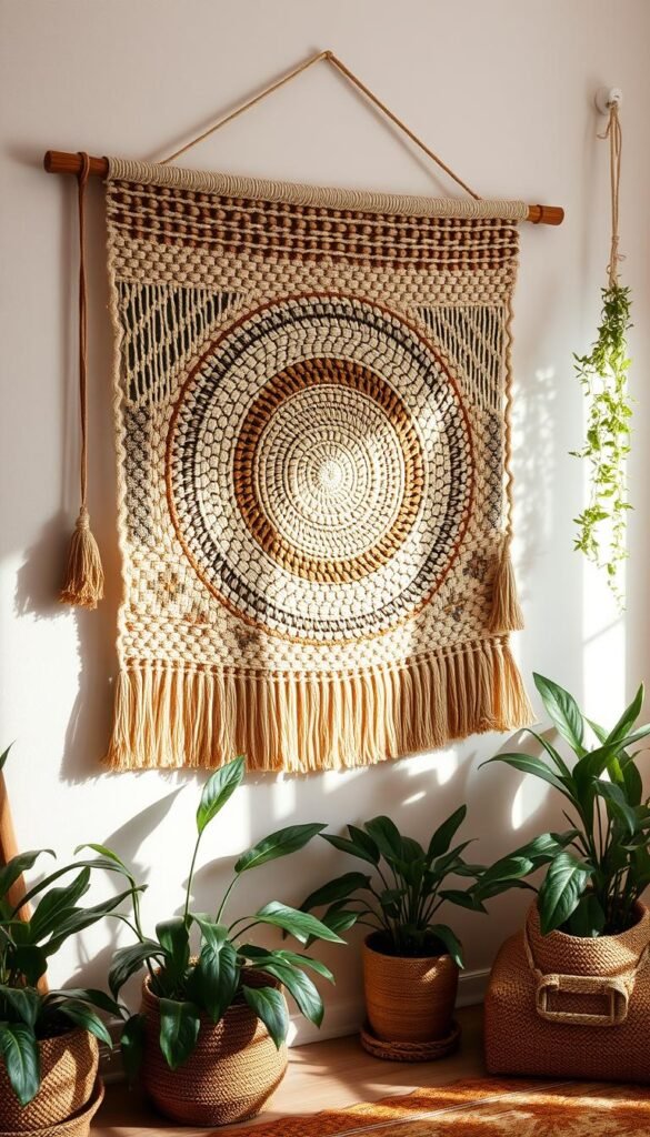 woven wall tapestries for handmade wall decorations