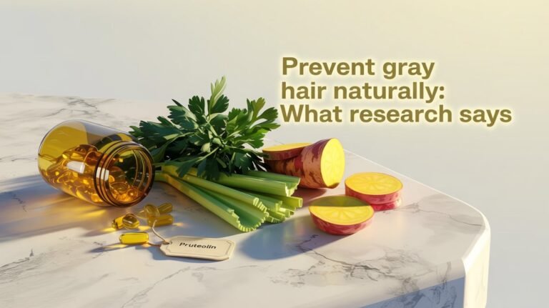 Prevent Grey Hair Luteolin: What Research Shows