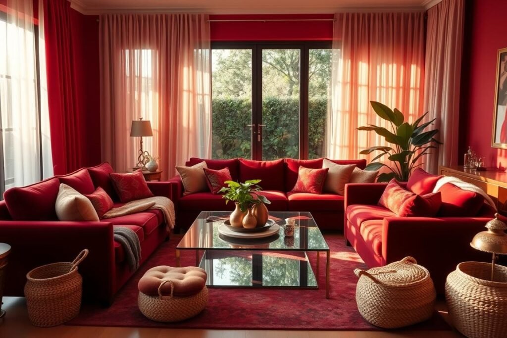 Cherry Red interior design Cherry Red interior design