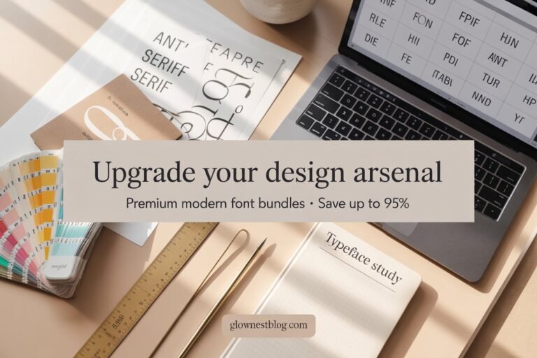 Upgrade Your Design Arsenal with Premium Modern Font Bundles