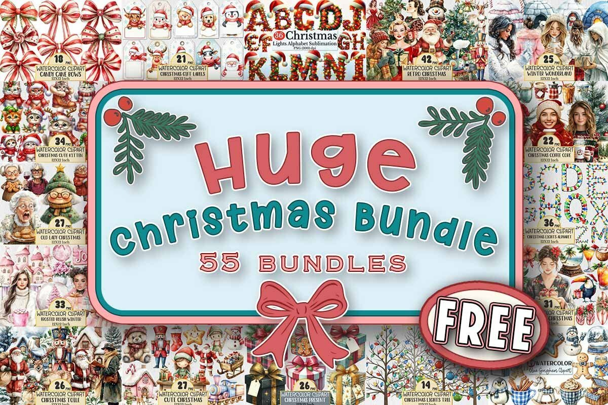 Christmas winter clipart preview