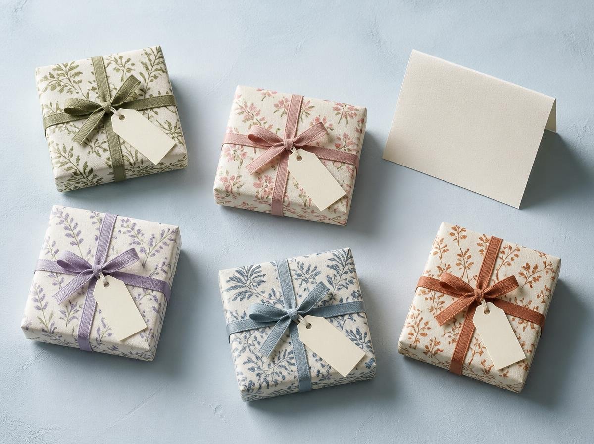 Botanical soap gift arrangement